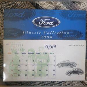 Collectable Ford classic collections 2006 changing rare calander. Some missing